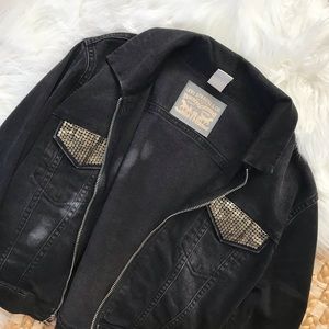 Levi Strauss Sequin Denim Jacket